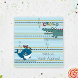 Gift Labels - Cute whale