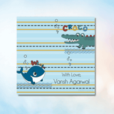 Gift Tag - Cute Whale
