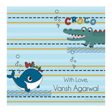 Gift Tag - Cute Whale