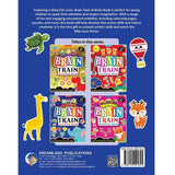Brain Train Activity Book for Kids Age 5+ - With Colouring Pages, Mazes, Puzzles and Word searches Activities