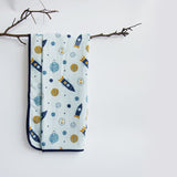 Child Of The Universe - Reversible Muslin Blanket