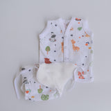 Baby Animals Babywear Set