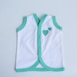 All Hearts - Doodle Baby Vests (Set of 5)