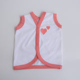 Red Hearts Babywear Set