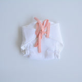 Peach Hearts Babywear Set