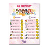 Daily Checklist Chart - Princess