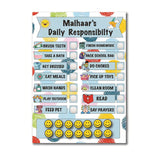 Daily Responsibility Chart - Boys