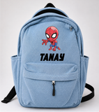 Denim Backpack - Spiderman