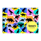 Personalized Sketchbook - Dinosaur Shadow