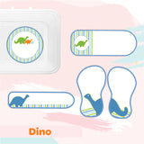 Mini Label Pack - Dino