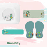 Mini Label Pack - Dino City
