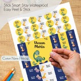 Mixed Waterproof Labels for Kids - Dino World