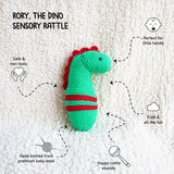 Rory, The Dino Sensory Rattle