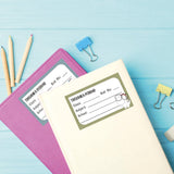 School Book Label - Dinosaur