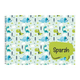 Personalized Sketchbook - Dinosaurs
