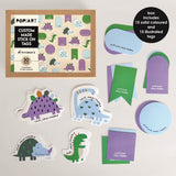 Stick On Tags - Dinosaurs
