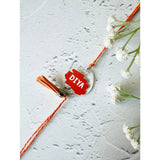 Acrylic Rakhi  to Keychain Keepsake - Round