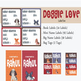 Doggie Love Theme Label Set