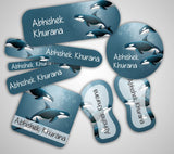 Dolphin Name Labels