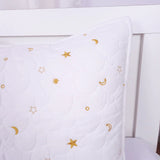 Dream A Little Dream Baby White Quilted Pillow