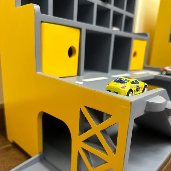 Diy Cardboard Box Shoe Box Toy Car Garage Storage For Toy Cars And