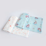 Unicorn Dreams & Fairy Dust - Organic Luxury Swaddles Set