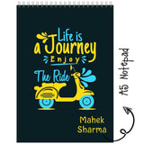 Personalised Notepad Kids - Enjoy The Ride