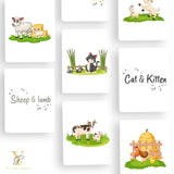 Doodle's Flash Cards Collection - Farm & Wild Animals