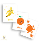 Doodle's Flash Cards Collection - Fruits & Vegetables