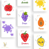 Doodle's Flash Cards Collection - Fruits & Vegetables