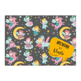Personalized Sketchbook - Fairy Unicorn
