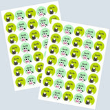 Round water proof label -Farm Animal