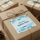 Gift Labels - Blue Fish