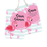 Bag Tag - Flamingo Fun