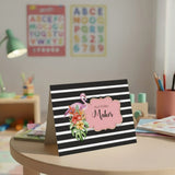 Personalised Gift Notecard - Flamingo