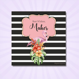Gift Tag - Flamingo
