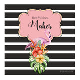 Gift Tag - Flamingo
