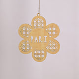 Rattan Ornaments - Flower
