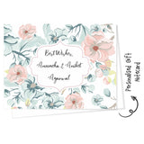 Personalised Gift Notecard - Flower Dreams