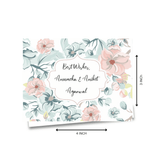 Personalised Gift Notecard - Flower Dreams