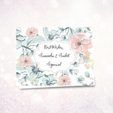 Personalised Gift Notecard - Flower Dreams