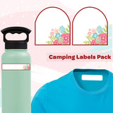 Camping Labels Pack - Flowers