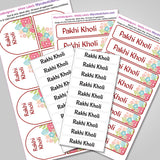 Camping Labels Pack - Flowers