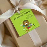 Thank you Labels - Football