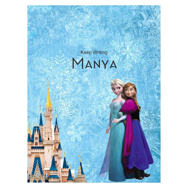 Personalized Writing Practice Book - Frozen – Popup Kids