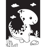 Dinosaur Neon Colour and Sticker Dots Book with over 500 Stickers Age 3+