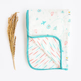 Lil Travellers - Reversible Muslin Blanket