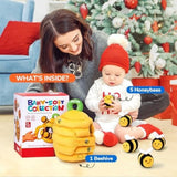 Feel & Find Sensory Beehive Soft Baby Beehive with 5 Sensory Bees