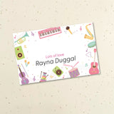 Gift Notecards - Musical Instruments