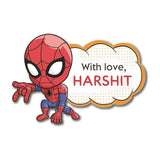 Gift Shape Sticker - Spiderman